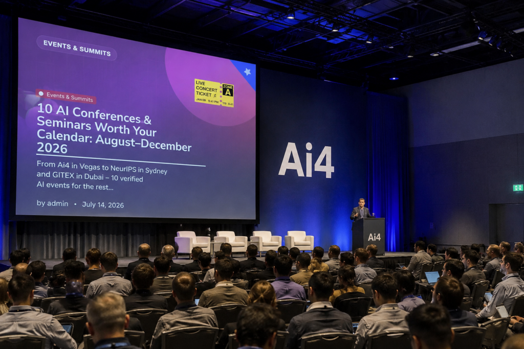 10 AI Conferences & Seminars Worth Your Calendar: August–December 2026