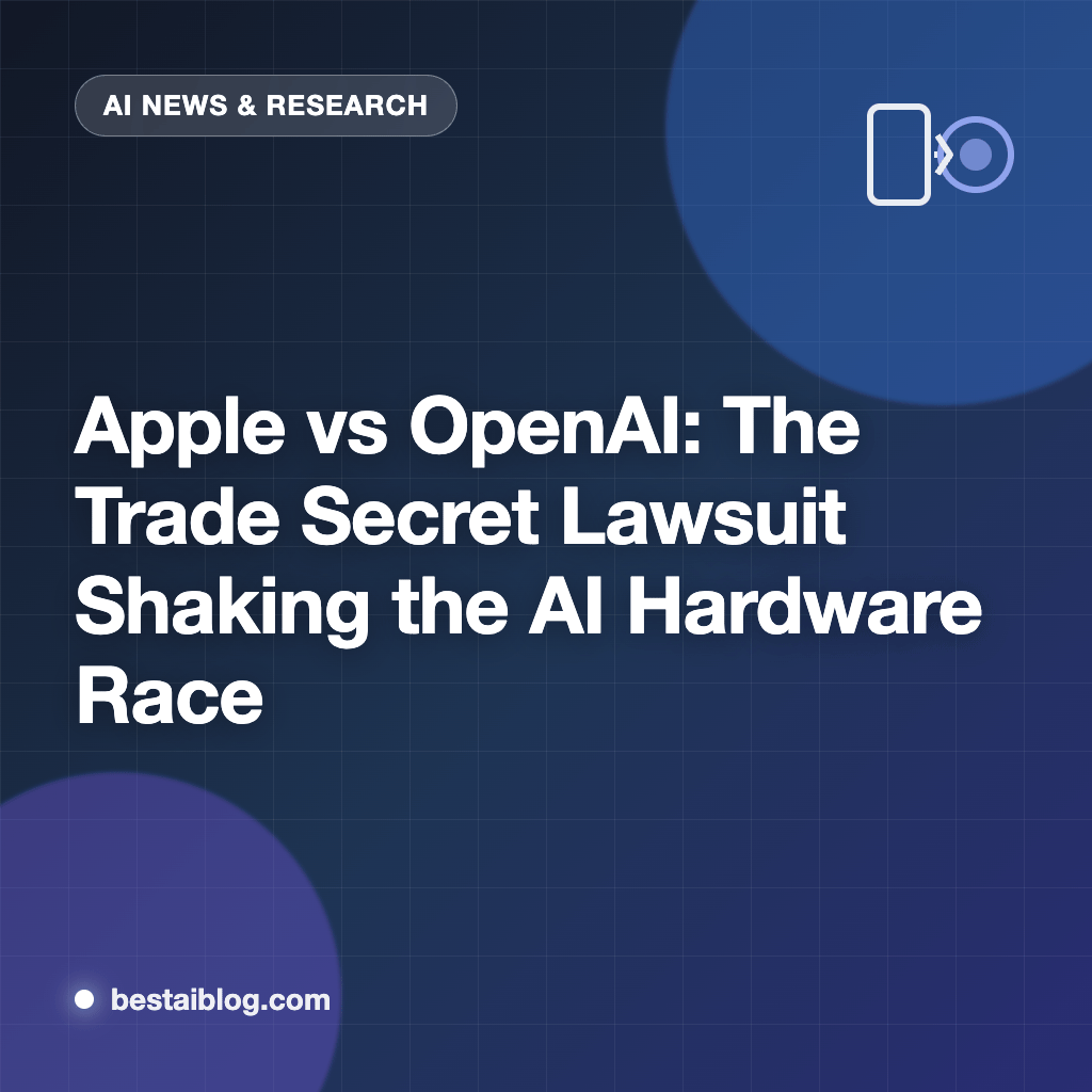 Apple vs OpenAI: Inside the Trade Secret Lawsuit That Just Shook the AI Hardware Race